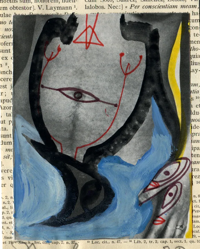Candy - Collage - Dated - Signed