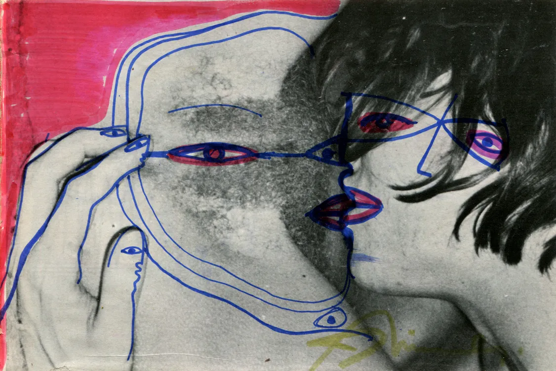 Candy - Collage - Signed