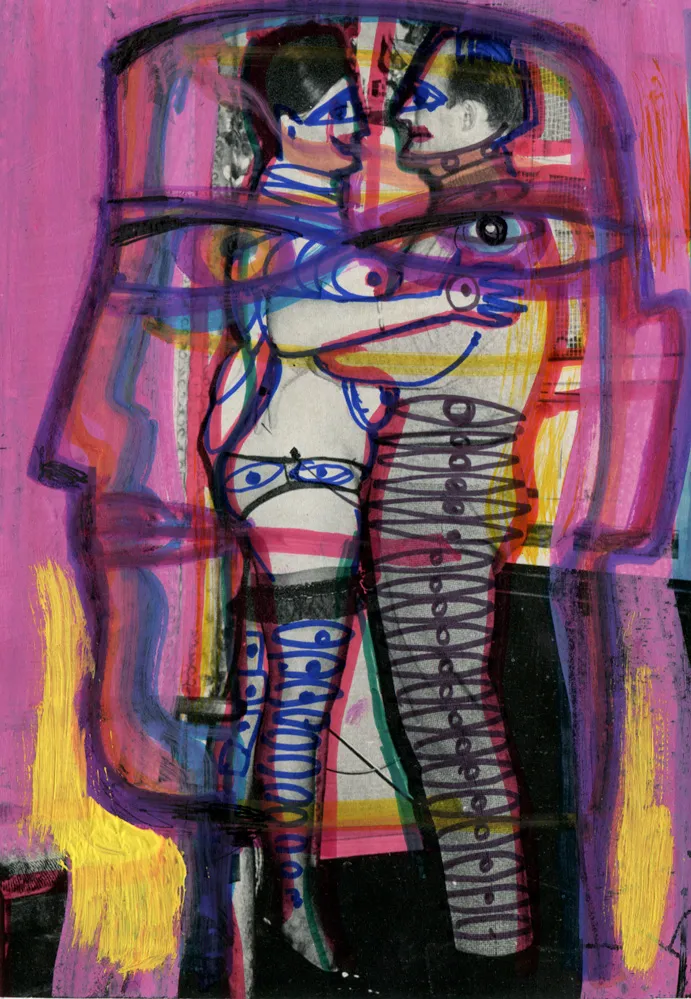 Candy - Collage - Portrait